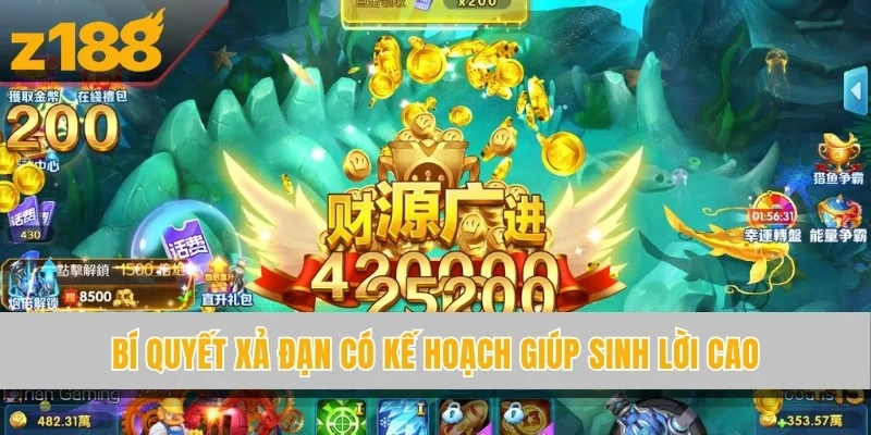 Bí quyết xả đạn có kế hoạch giúp sinh lời cao