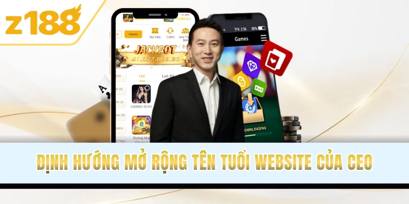 Định hướng mở rộng tên tuổi website của CEO