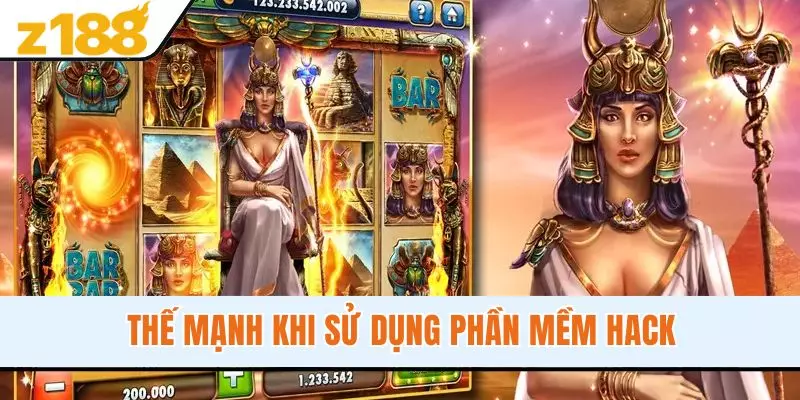 Thế mạnh khi sử dụng phần mềm hack